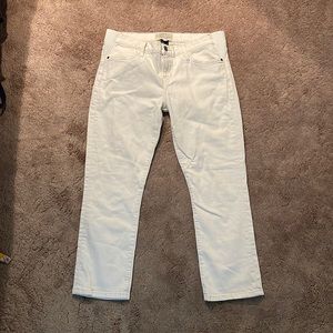 White Current/Elliott Hatch Maternity Jeans
